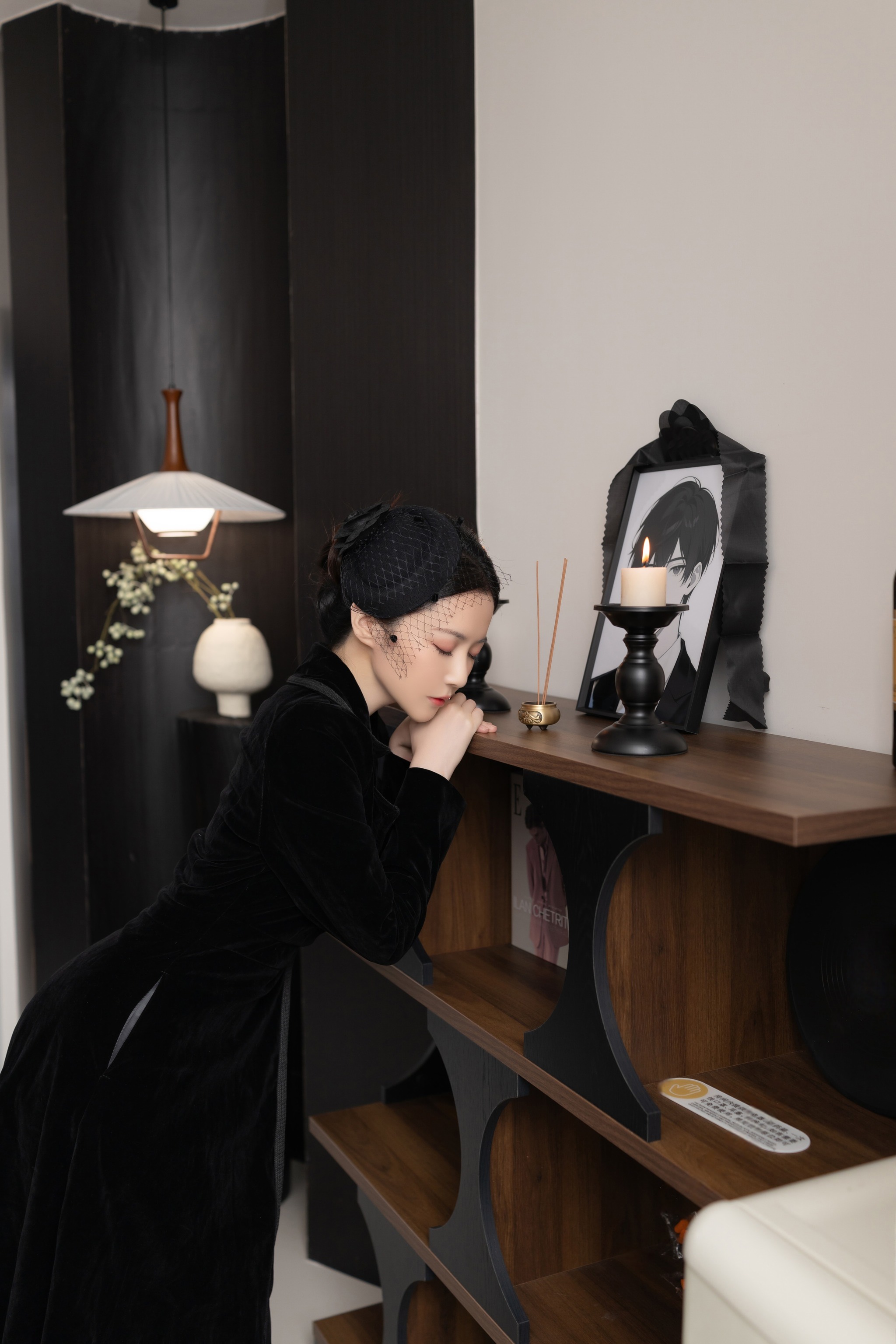 图片[1]-鱼子酱Fish – NO.233 （私拍） 未亡人[120P]-XikXak